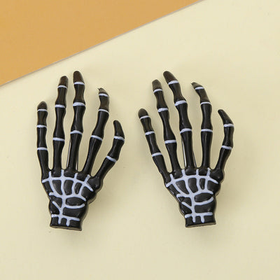 Halloween Funny Cool Style Women's Hand Plastic Hair Clip