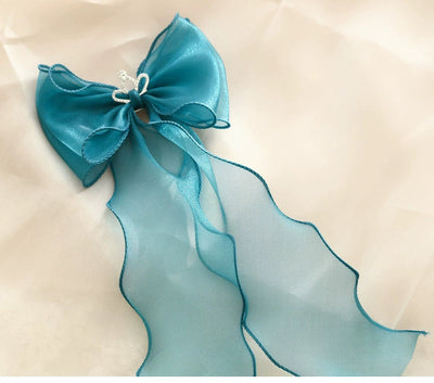 Kid'S Cute Sweet Bow Knot Synthetic Yarn Hair Clip