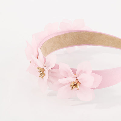 f5594 europe and america cross border fashion design three-dimensional resin flower headband temperament artificial flower headband hair accessories female