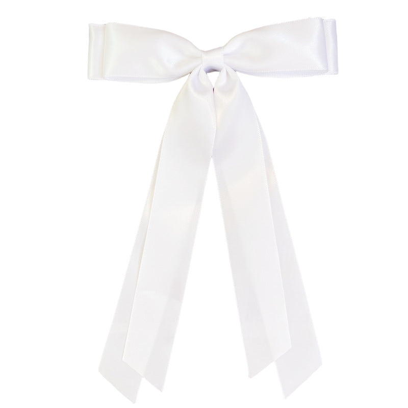Kid'S Simple Style Bow Knot Polyester Hair Clip