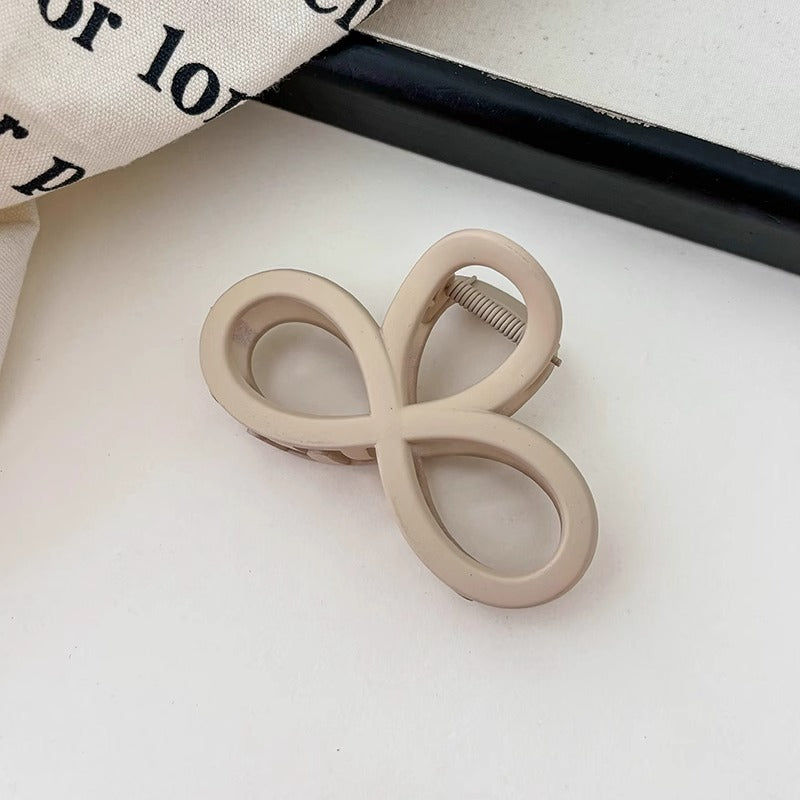 Cute love grab clip girl 2025 new popular high-end disc hair shark clip hairpin hair card headdress