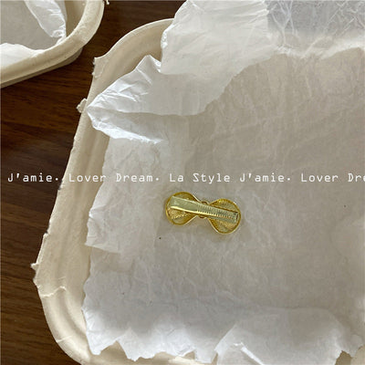 Women's Korean Style IG Style Bow Knot Metal Hair Clip