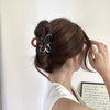 Women's Simple Style Solid Color Acetic acid sheets Polishing Hair Claws