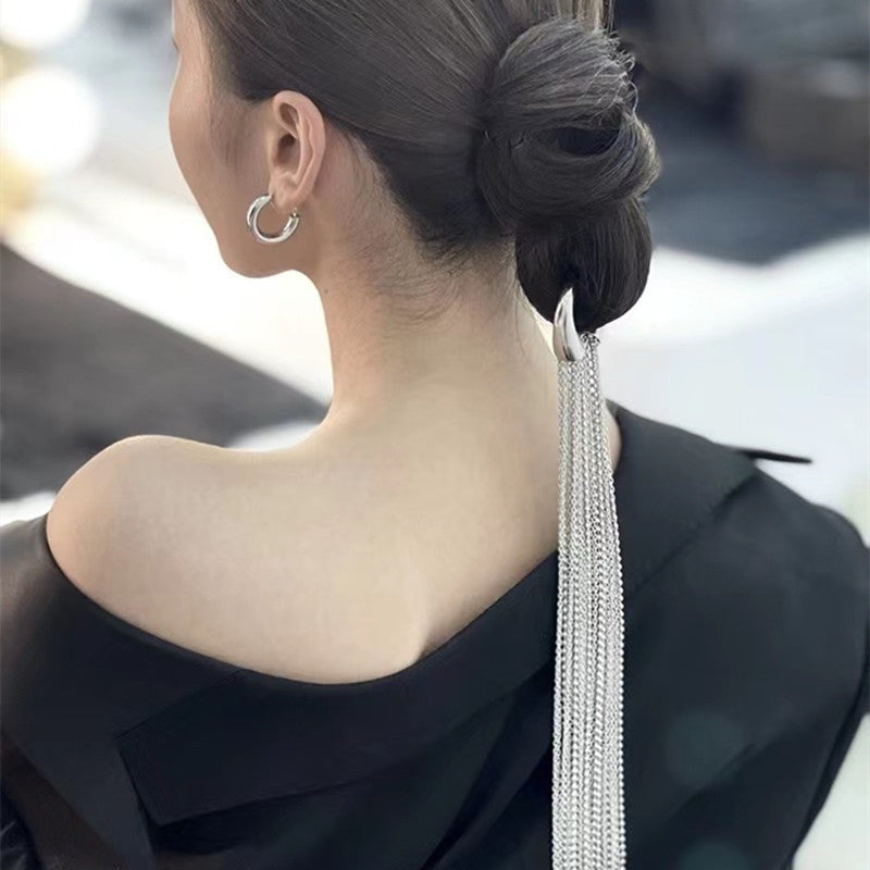 Women's Simple Style Tassel Alloy Tassel Plating Hair Band