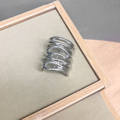 Women's Simple Style Solid Color Alloy Hair Clip