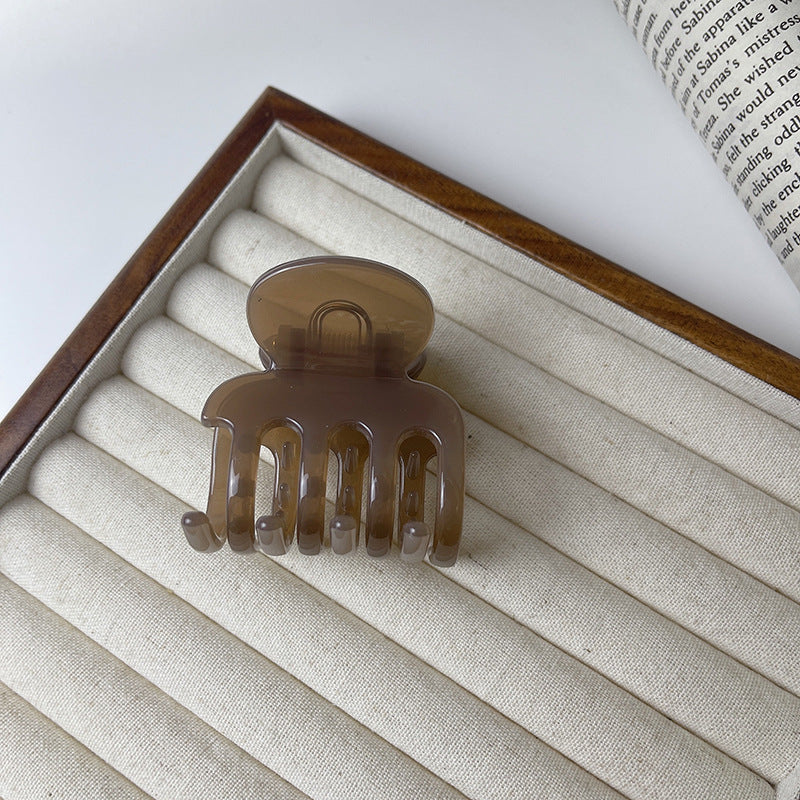 Women's Simple Style Geometric Plastic Resin Handmade Hair Claws