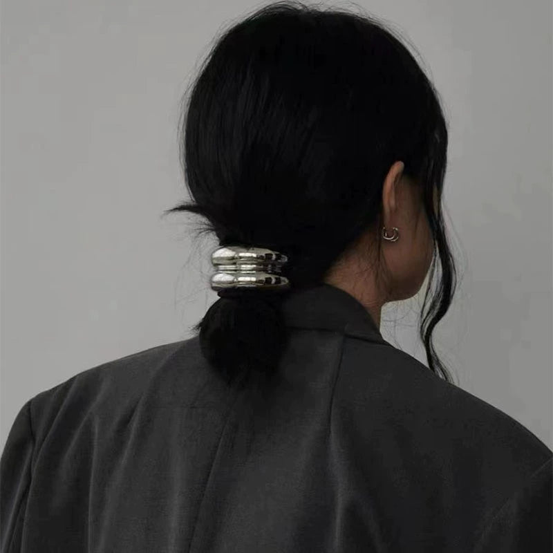 Women's Simple Style Classic Style Color Block Alloy Plating Hair Clip Hair Tie