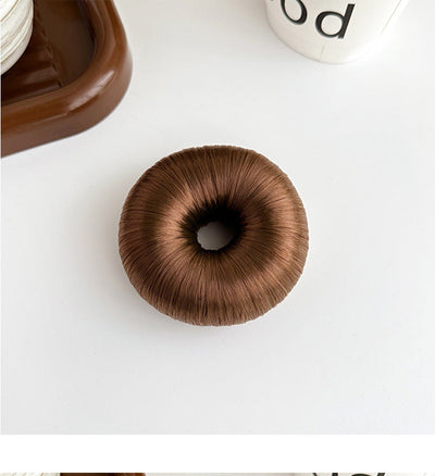 Women's Simple Style Classic Style Solid Color Simulation Hair Hair Tie