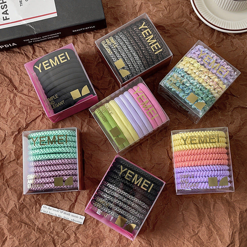 Women's Casual Simple Style Streetwear Multicolor Nylon Hair Tie