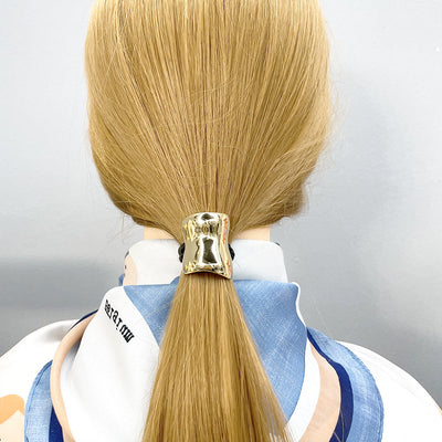 Women's Lady Geometric Alloy Plating Hair Tie
