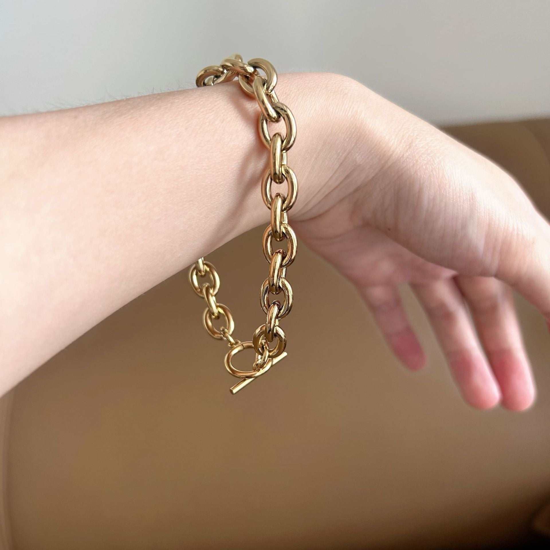 Basic Modern Style Classic Style Geometric 304 Stainless Steel Bracelets In Bulk