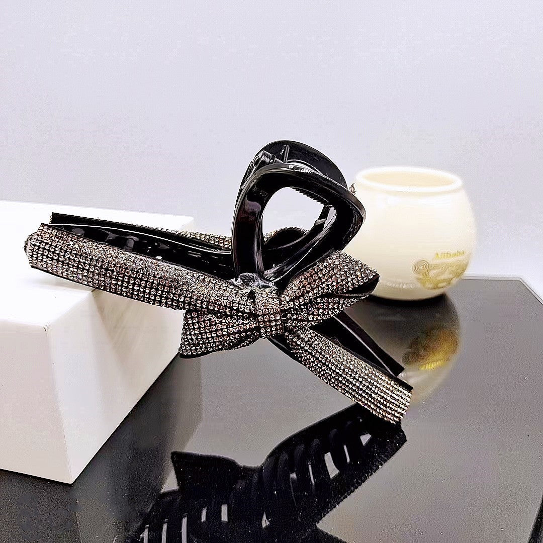 Women's Simple Style Classic Style Color Block Alloy Rhinestone Inlay Rhinestones Hair Claws