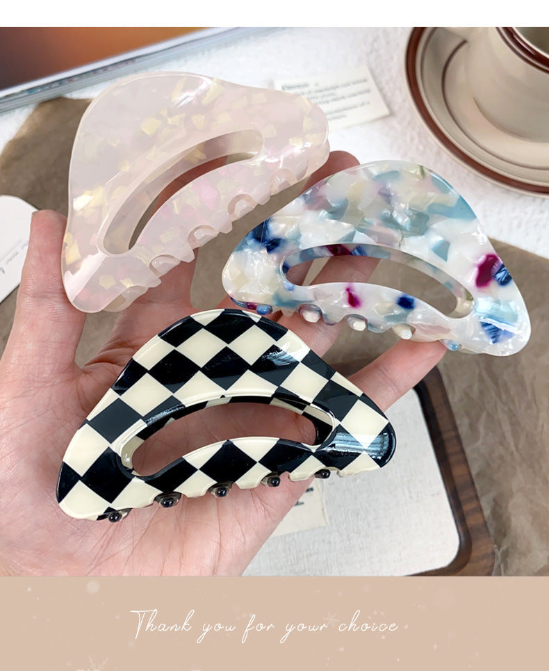 Women's Simple Style Classic Style Color Block Acetic acid sheets Hair Claws