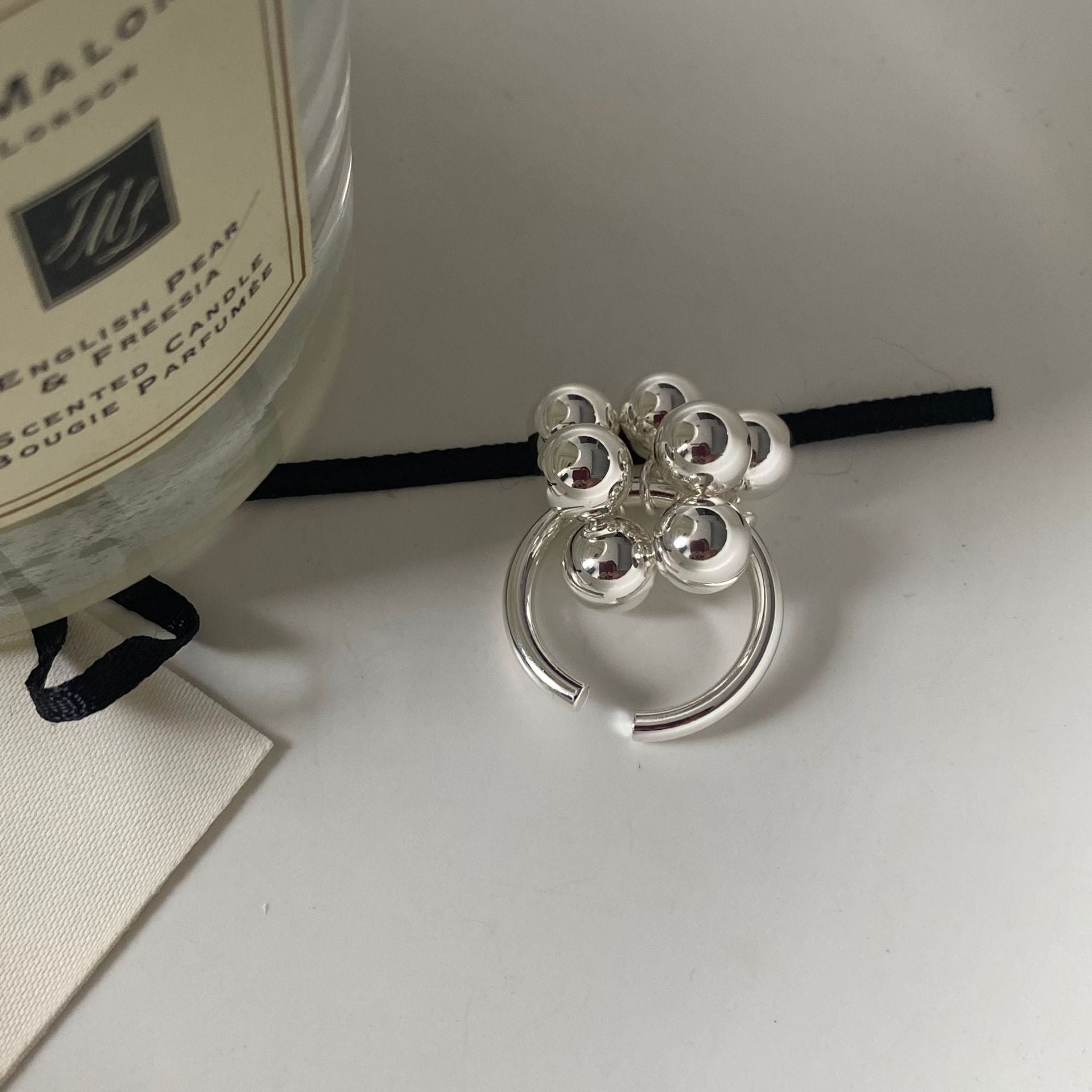 Copper Plating Solid Color Rings