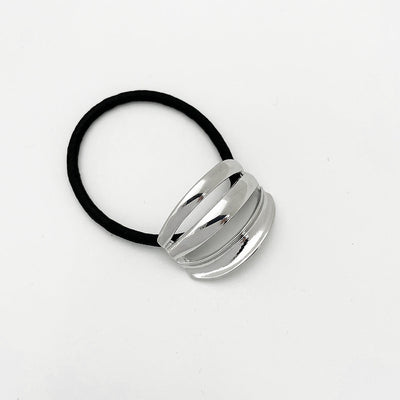 Women's Simple Style Geometric Alloy Plating Hair Tie