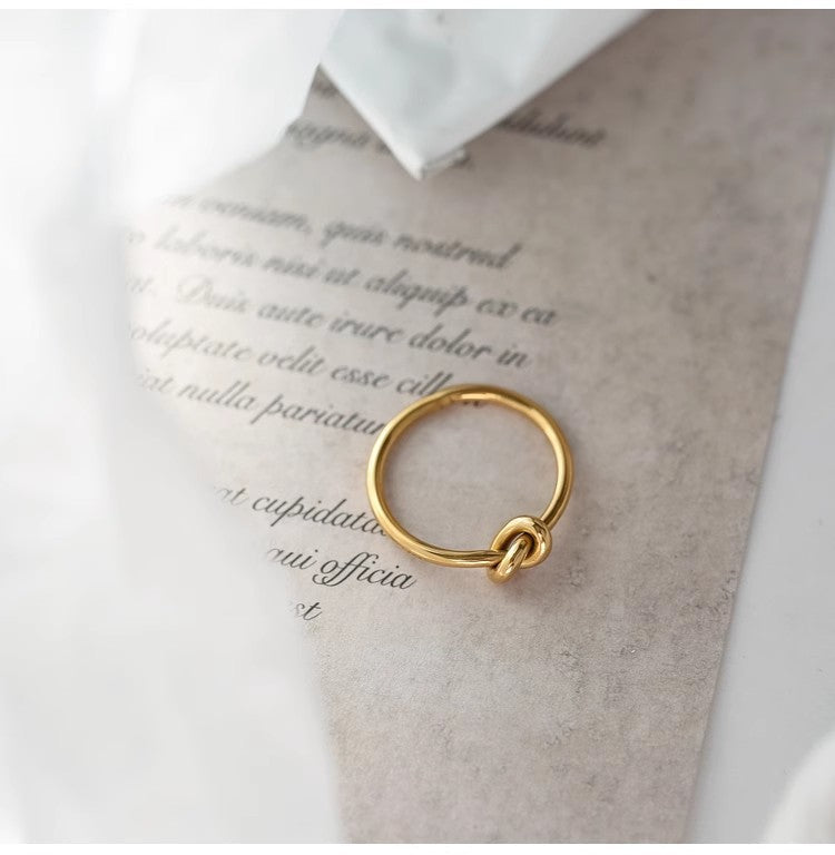 Jewelry Lady Geometric Titanium Steel Rings