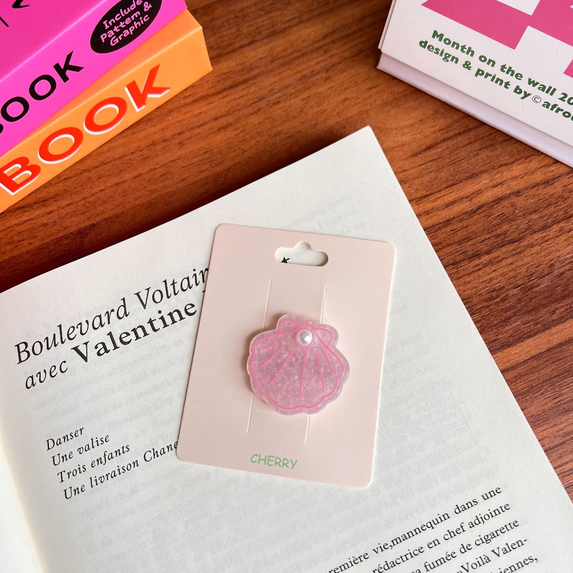 Women's Marine Style Starfish Fish Arylic Hair Clip