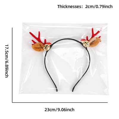 Christmas Cute Antlers Elk PET wool felt Iron