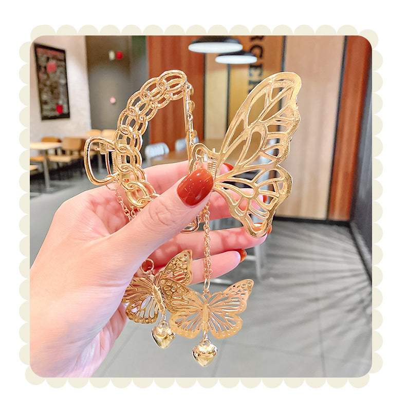 new fashion butterfly pendant catch clip
