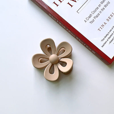 fashion flower plastic hair claws 1 piece