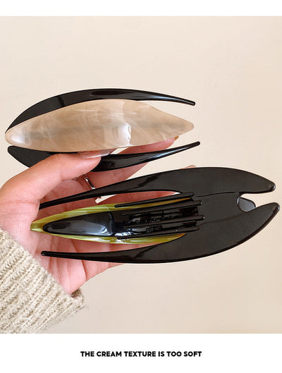 Women's Modern Style Classic Style Geometric Solid Color Arylic Hair Clip