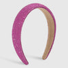 fashion solid color rhinestone handmade hair band 1 piece