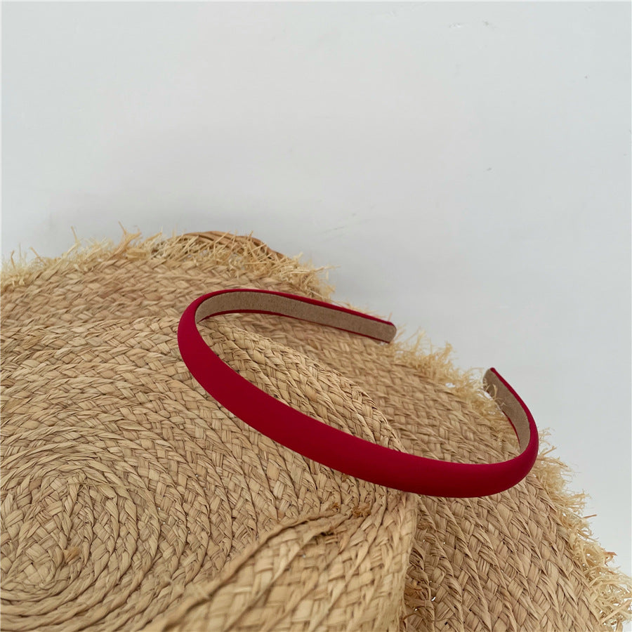 simple style bow knot cloth headwear