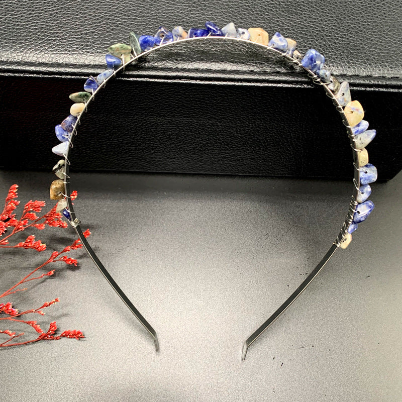 fashion u shape artificial crystal hair band 1 piece