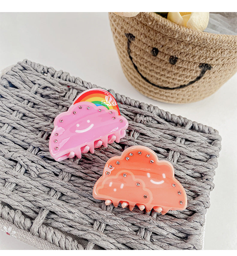 Women's Cute Clouds Arylic Hair Claws