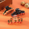Halloween Women's Pumpkin Plastic Hair Claws