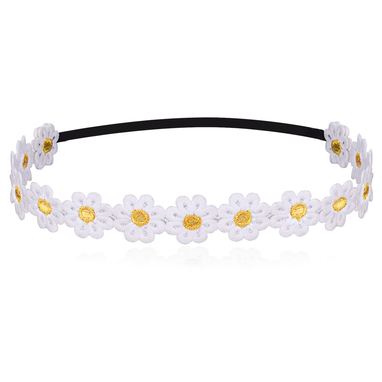 sweet simple style flower cloth hair band