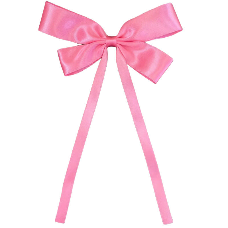 Women's Simple Style Bow Knot Cloth Handmade Hair Clip