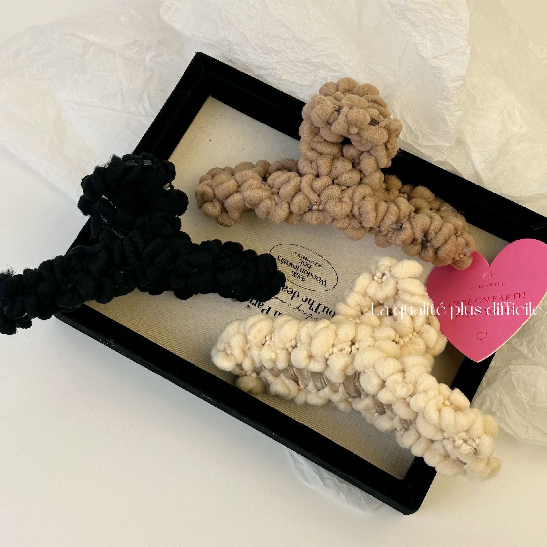 Women's Simple Style Classic Style Solid Color yarn Hair Claws