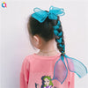 Women's Elegant Sweet Bow Knot Gauze Iron Hair Clip
