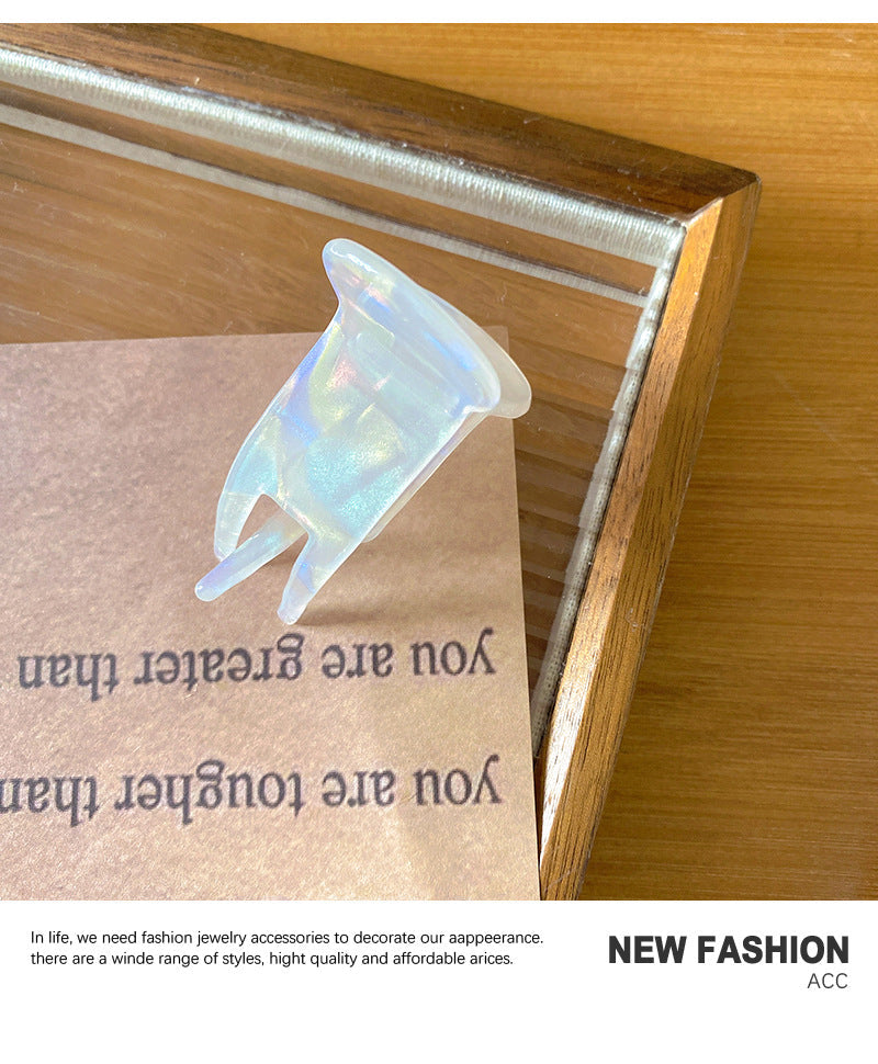 Women's Simple Style Floral Acetic acid sheets Polishing Hair Claws