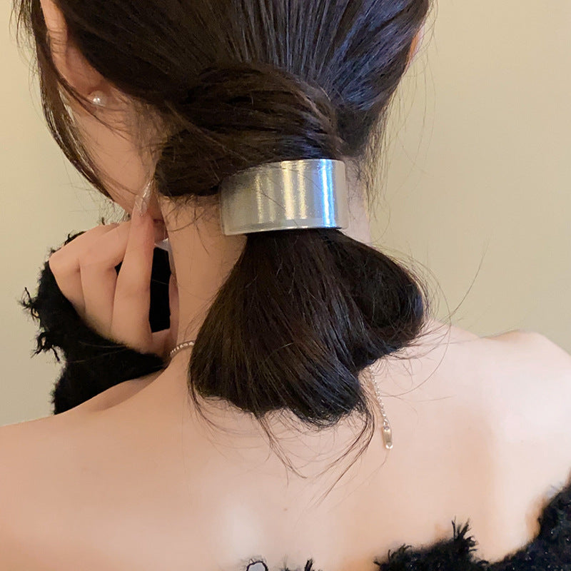 Women's IG Style Simple Style Solid Color Alloy Hair Tie