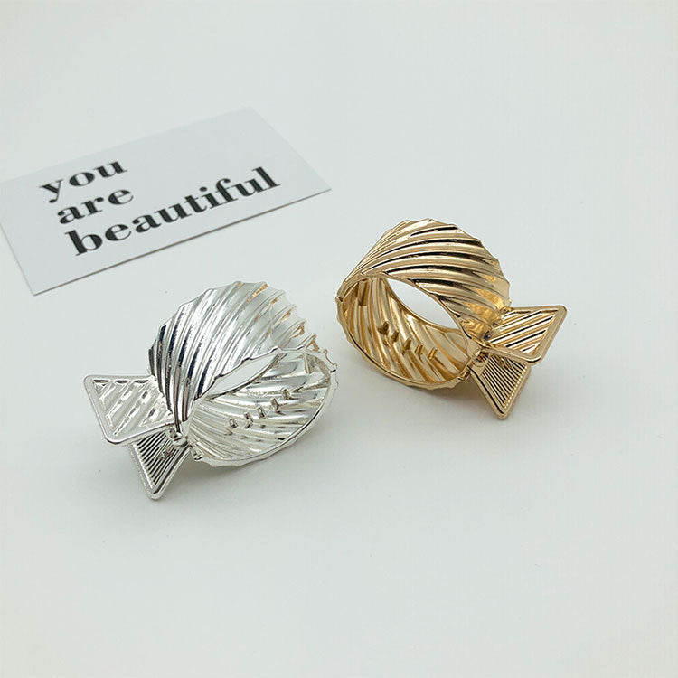Women's Simple Style Geometric Alloy Plating Hair Clip