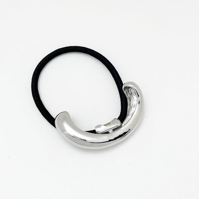Women's Simple Style Geometric Alloy Plating Hair Tie