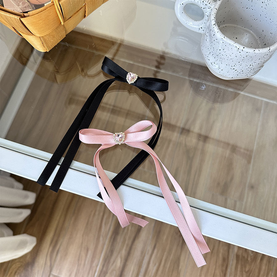 Women's Sweet Simple Style Bow Knot Cloth Hair Clip Hair Tie Brooches