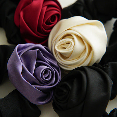 Women's Elegant Flower Cloth Hair Tie