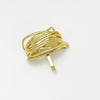 Women's Simple Style Solid Color Alloy Plating Hair Clip