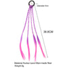 streetwear solid color rubber band hair tie