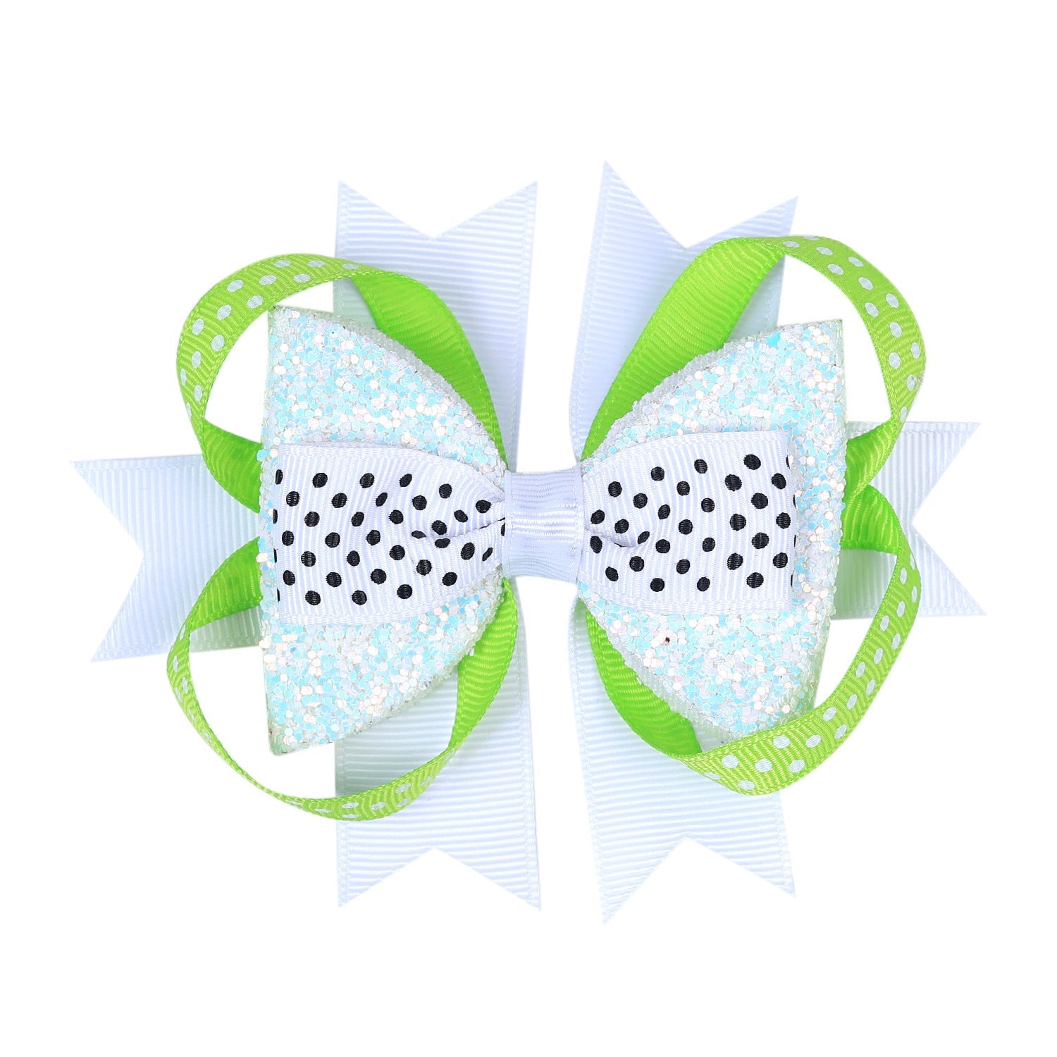 Halloween Funny Kid'S Bow Knot Threaded braid Hair Clip