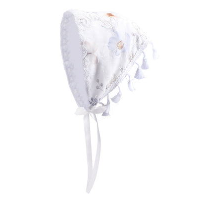 Women's Pastoral Flower Cloth Tassel Hair Band