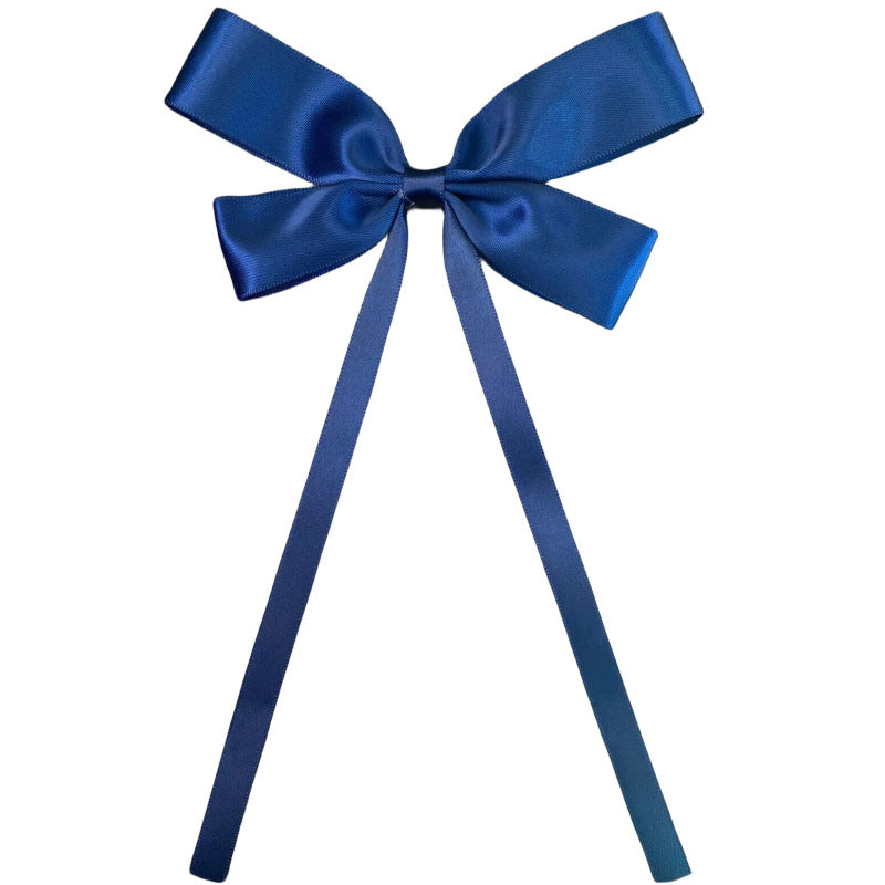 Women's Simple Style Bow Knot Cloth Handmade Hair Clip