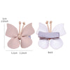 Girl'S Sweet Butterfly Pu Hair Clip