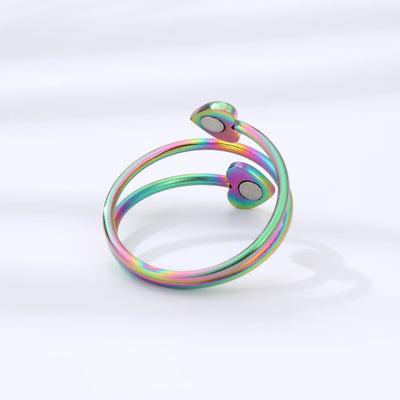 Jewelry Simple Style Geometric 304 Stainless Steel Polishing Open Rings
