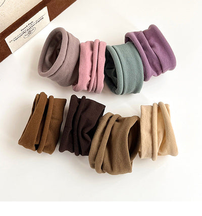 Women's Simple Style Classic Style Solid Color Nylon Pleated Hair Tie