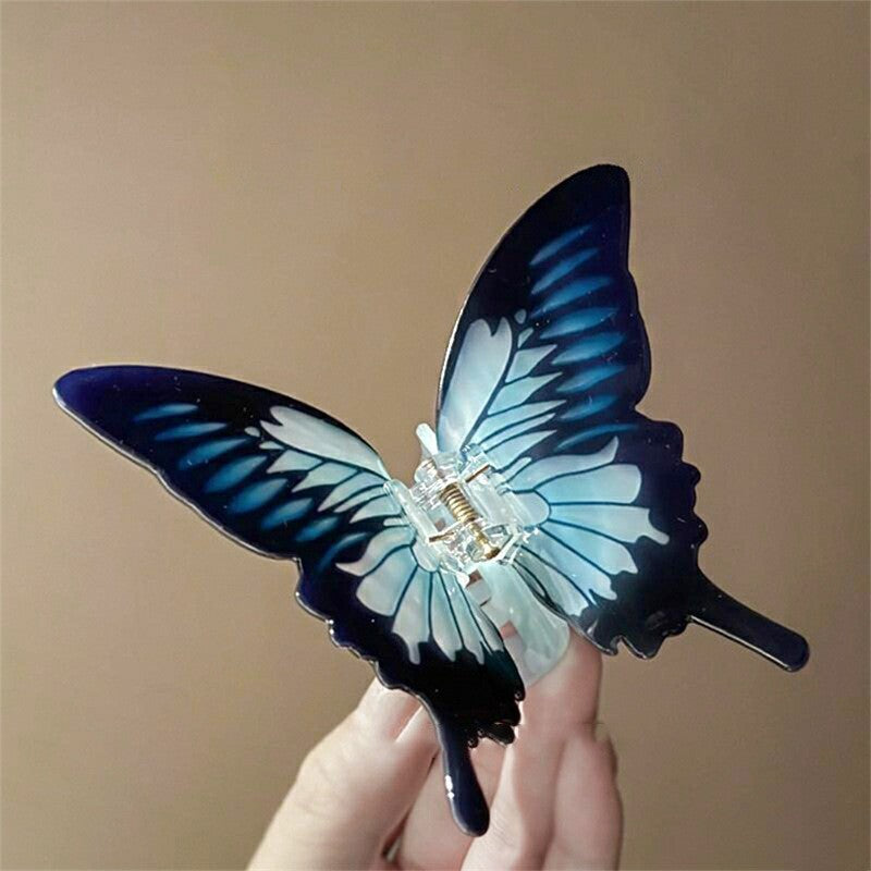 Women's IG Style Korean Style Butterfly Arylic Plating Hair Clip Hair Claws