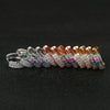 1 Pair Elegant Simple Style Geometric Copper Zircon Earrings
